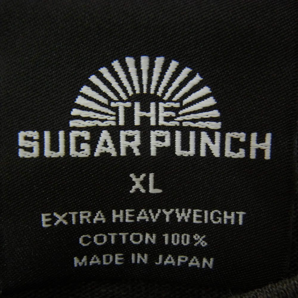 ザシュガーパンチ 24SS TSWM24SM002 NUBIAN 別注 Yoda STAR WARS ヨーダ スターウォーズ プリント 半袖 Tシャツ チャコール系 XL【中古】