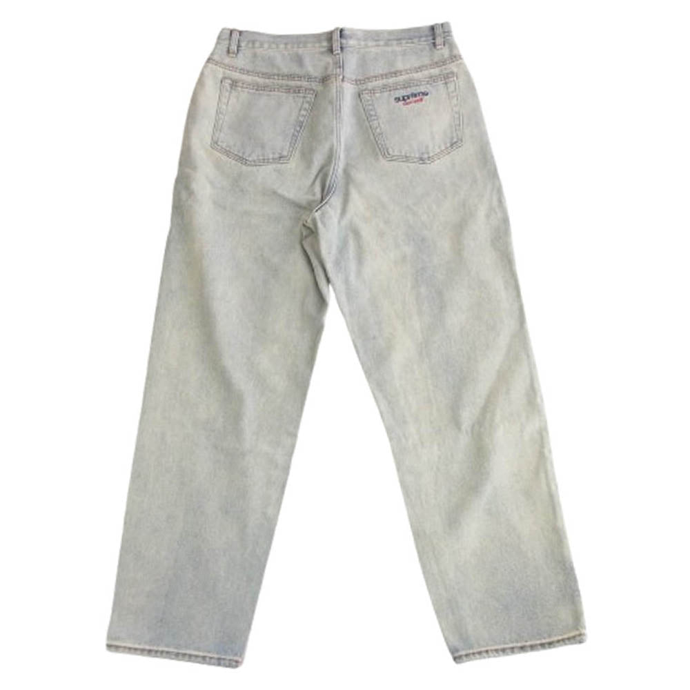 Supreme シュプリーム 24SS Baggy Jean バギー ジーンズ デニム パンツ インディゴブルー系 30【中古】