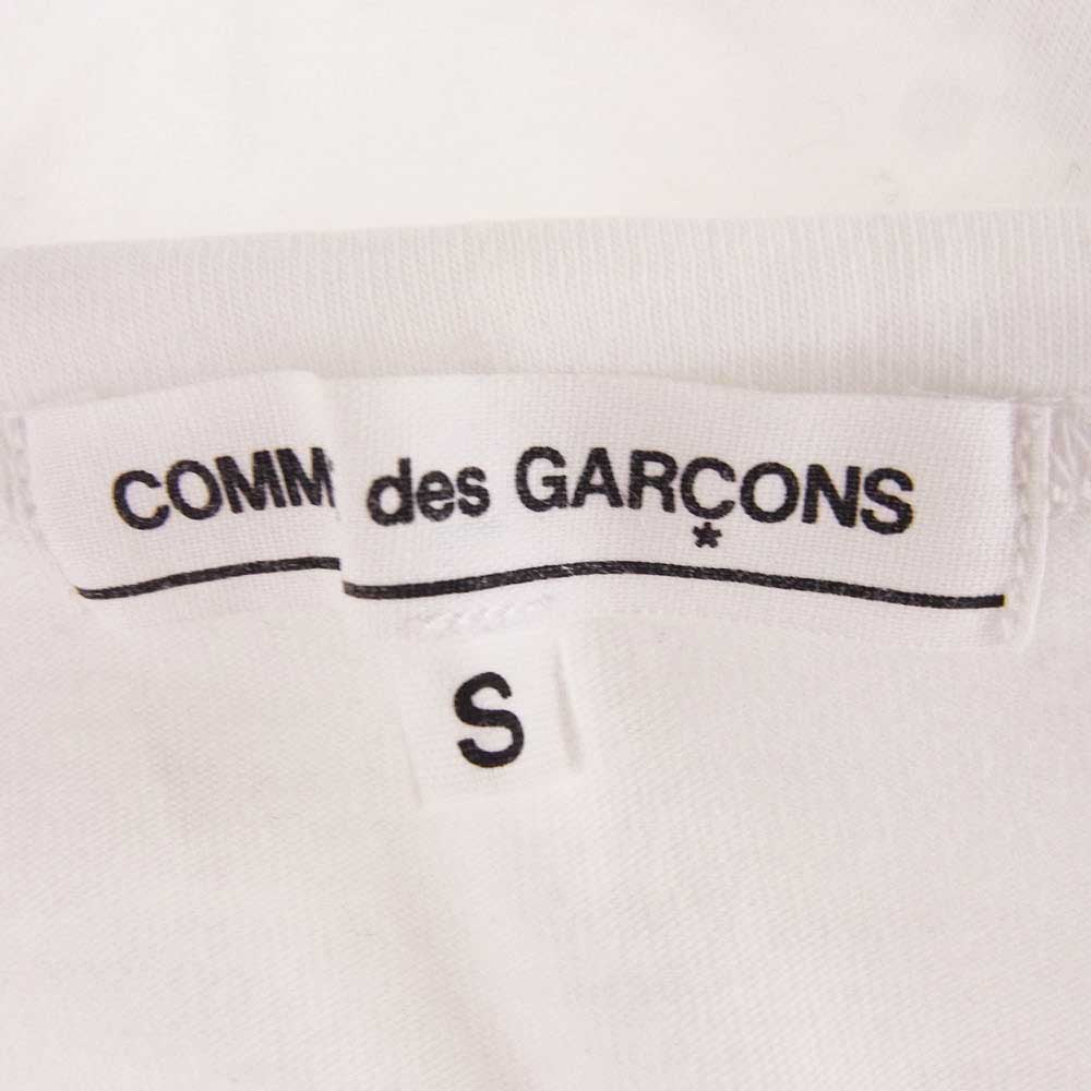 CHROME HEARTS クロムハーツ（原本無） OT-T020 クリスマス限定 COMME des GARCONS コムデギャルソン クラシックリンク ファンシー ローラー チェーン 半袖 Tシャツ ホワイト系 S【中古】