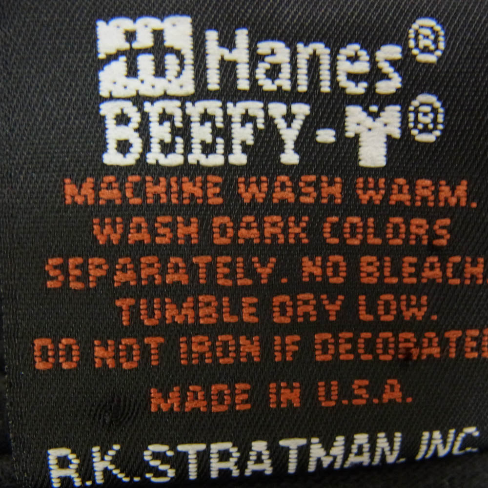 HARLEY DAVIDSON ハーレーダビッドソン ヴィンテージ 90s USA製 Thunder & Lightning Tee プリント 半袖 Tシャツ ブラック系 XXL【中古】