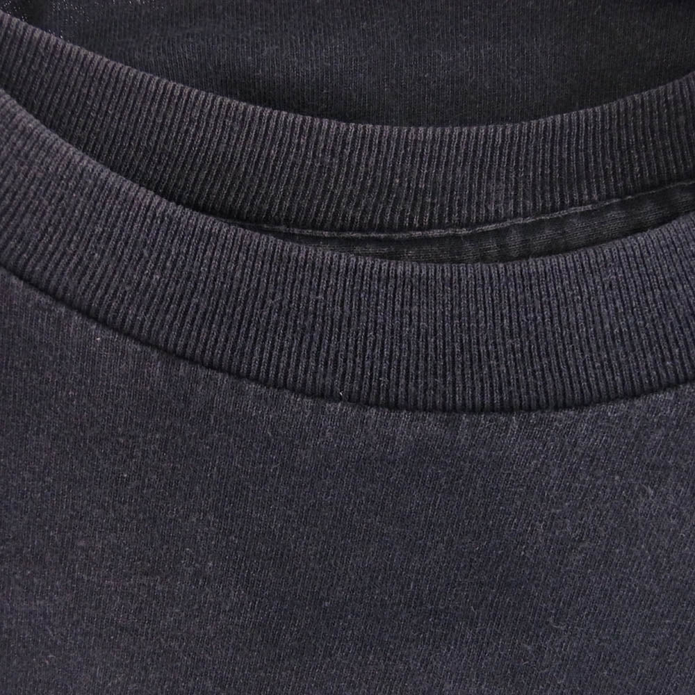 CHROME HEARTS クロムハーツ（原本無） OLD CH L S 1 STAFF ホースシュー バックプリント 長袖 Tシャツ ブラック系 サイズ不明【中古】