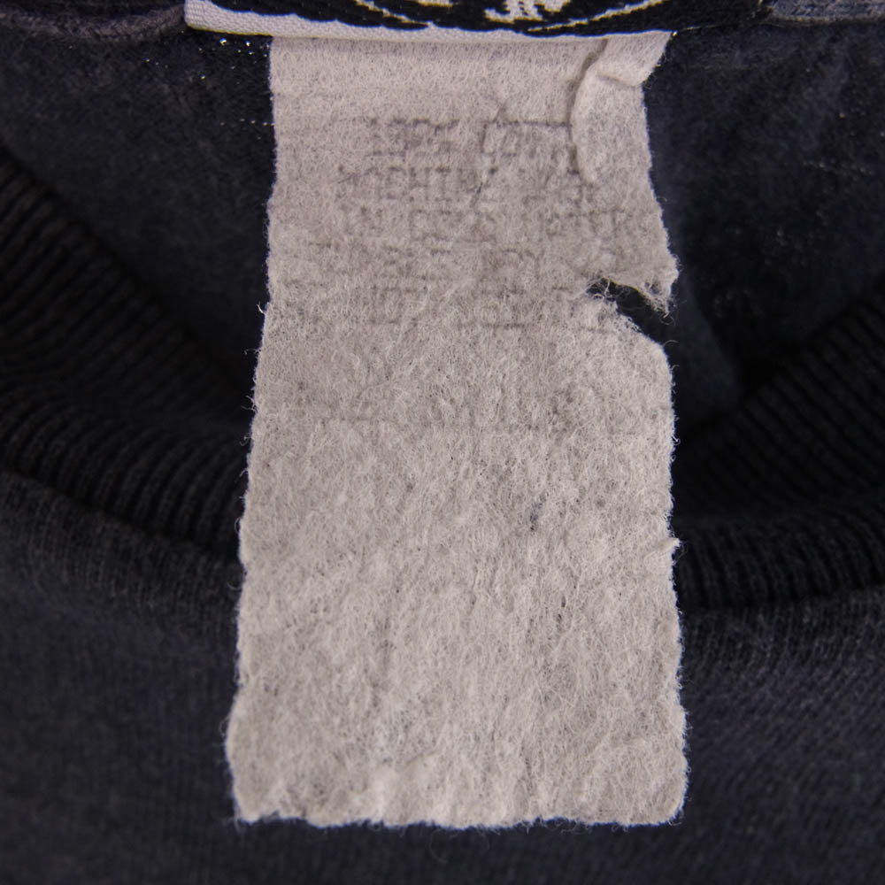 CHROME HEARTS クロムハーツ（原本無） OLD CH L S 1 STAFF ホースシュー バックプリント 長袖 Tシャツ ブラック系 サイズ不明【中古】