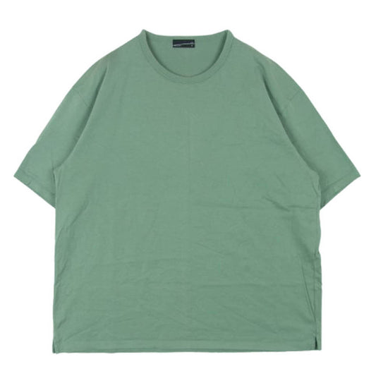 LAD MUSICIAN ラッドミュージシャン 2220-701 カットソー Tシャツ 半袖 コットン 日本製 グリーン系 42【中古】