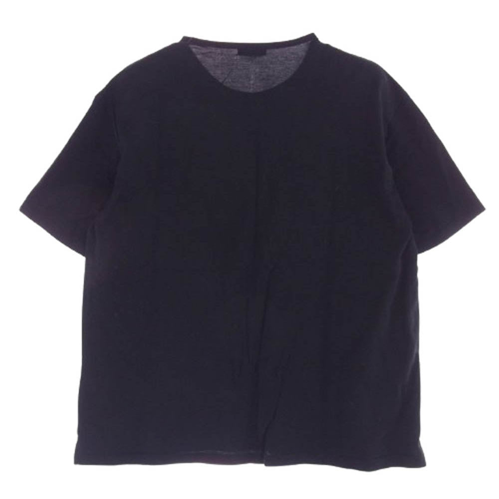 LAD MUSICIAN ラッドミュージシャン ポケット プリント 転写 Tシャツ 半袖 ブラック ブラック系 42【中古】