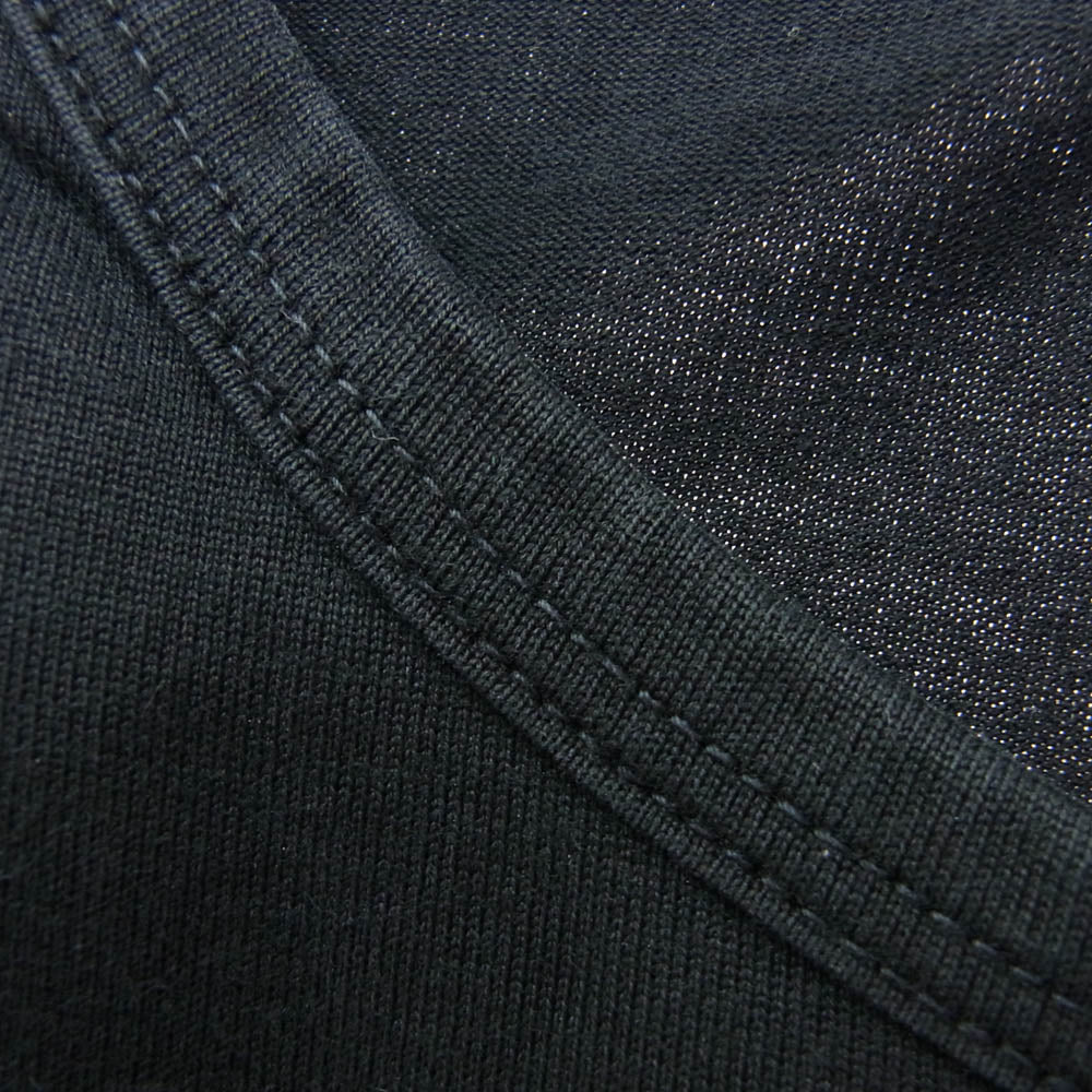 LAD MUSICIAN ラッドミュージシャン ポケット プリント 転写 Tシャツ 半袖 ブラック ブラック系 42【中古】