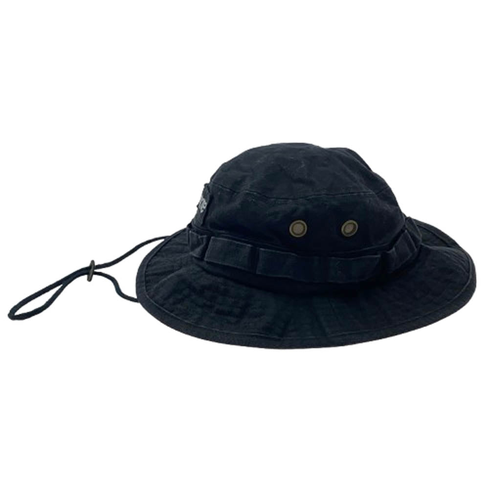 Supreme シュプリーム 24SS Washed Canvas Boonie ウォッシュド キャンバス ブーニー ハット ブラック系【中古】