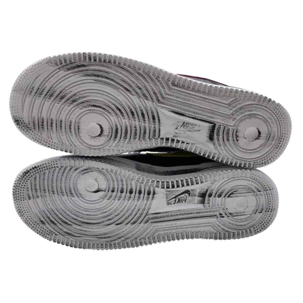 NIKE ナイキ × PEACEMINUSONE ピースマイナスワン AQ3692-004 Air Force 1 Low '07 エアフォース ワン ロー Para-Noise 3.0 パラノイズ 3.0 Black and Multi-Color ブラック アンド マルチカラー スニーカー ブラック系 28cm【新古品】【未使用】【中古】