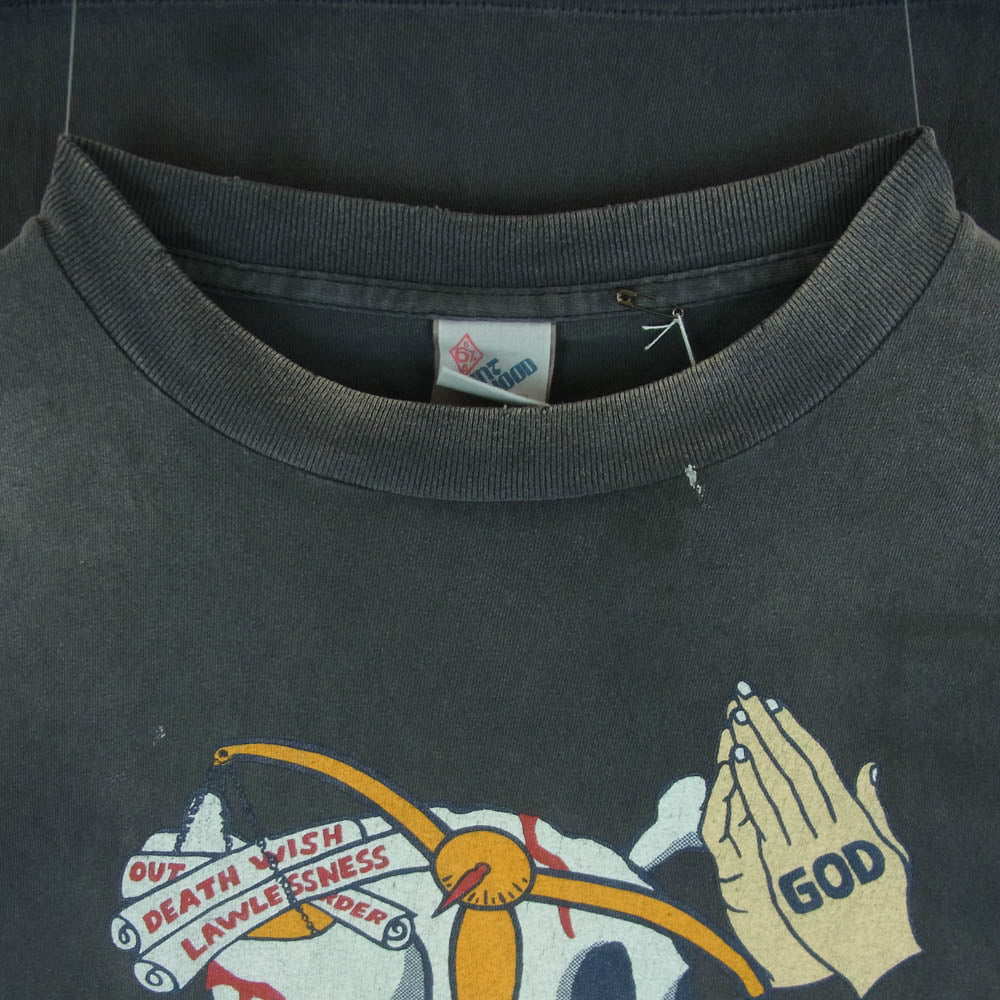 SAINT MICHAEL セントマイケル 25SS SM-HR8-0000-C68 NEIGHBORHOOD STHD. SS TEE PRAY ネイバーフッド カットソー 半袖 Tシャツ グレー系 XXL【中古】
