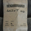 SAINT MICHAEL セントマイケル 25SS SM-HR8-0000-C68 NEIGHBORHOOD STHD. SS TEE PRAY ネイバーフッド カットソー 半袖 Tシャツ グレー系 XXL【中古】