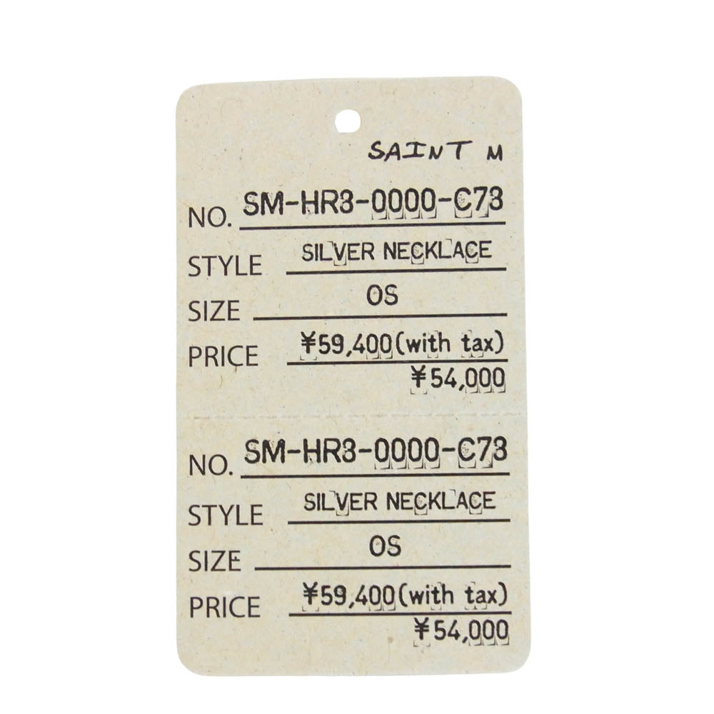 SAINT MICHAEL セントマイケル 25SS SM-HR8-0000-C78-SIL NEIGHBORHOOD STHD. SILVER NECKLESS ネイバーフッド シルバー ネックレス シルバー系【中古】