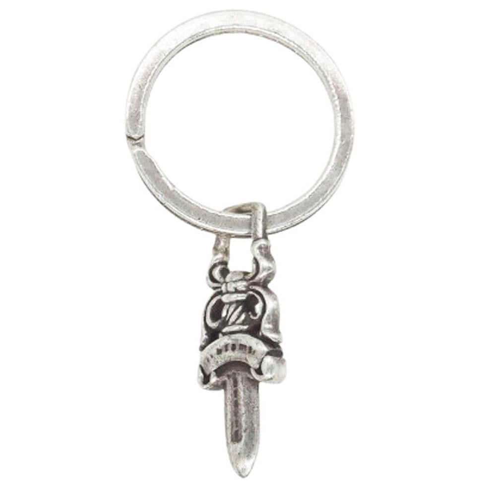 CHROME HEARTS クロムハーツ（原本無） RNG&No5 DGGR キーリング #5 ダガー シルバー キーリング シルバー系【中古】