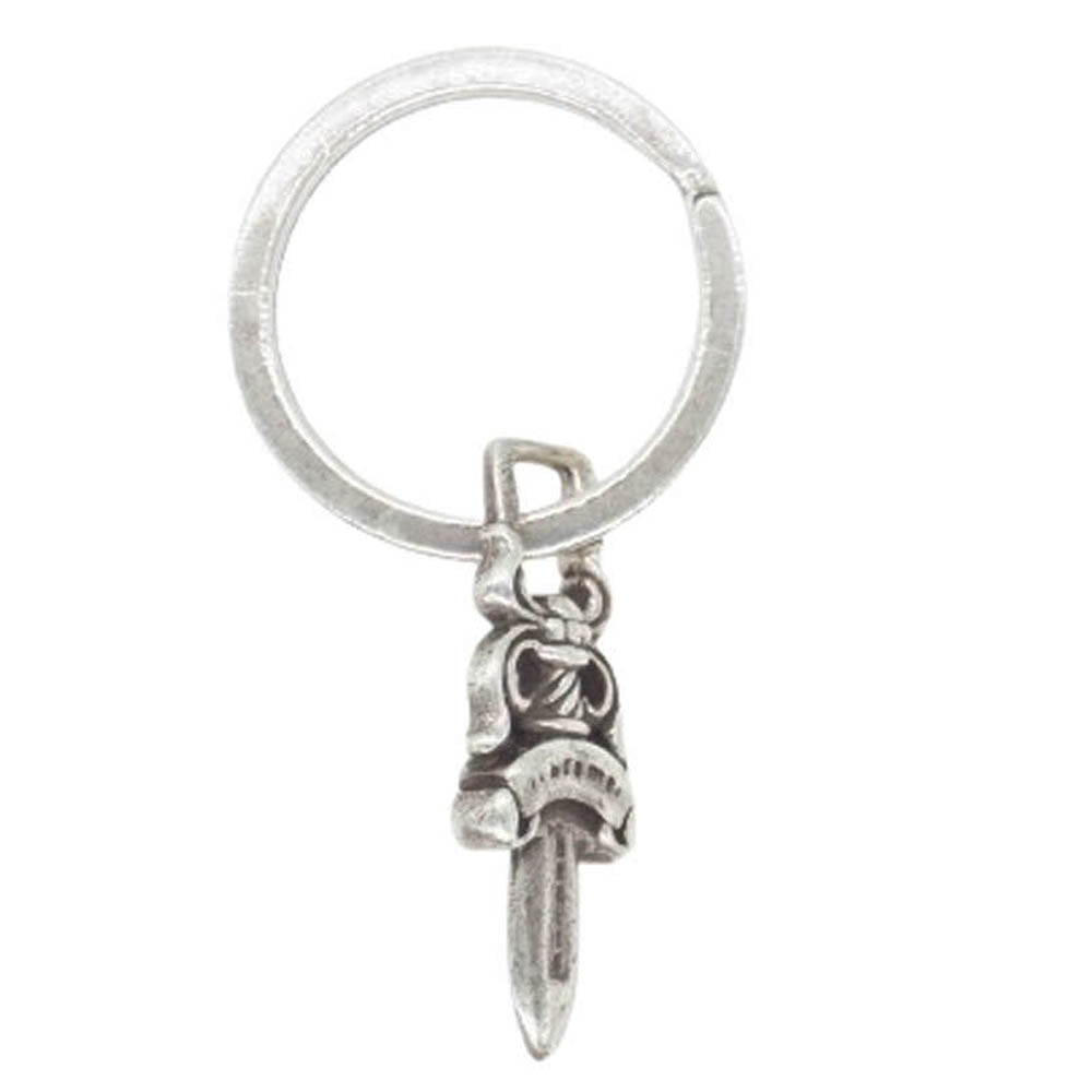 CHROME HEARTS クロムハーツ（原本無） RNG&No5 DGGR キーリング #5 ダガー シルバー キーリング シルバー系【中古】