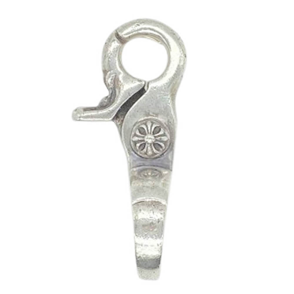 CHROME HEARTS クロムハーツ（原本有） QUICK CLIP CROSS BALL クイッククリップ クロスボール シルバークリップ シルバー系【中古】