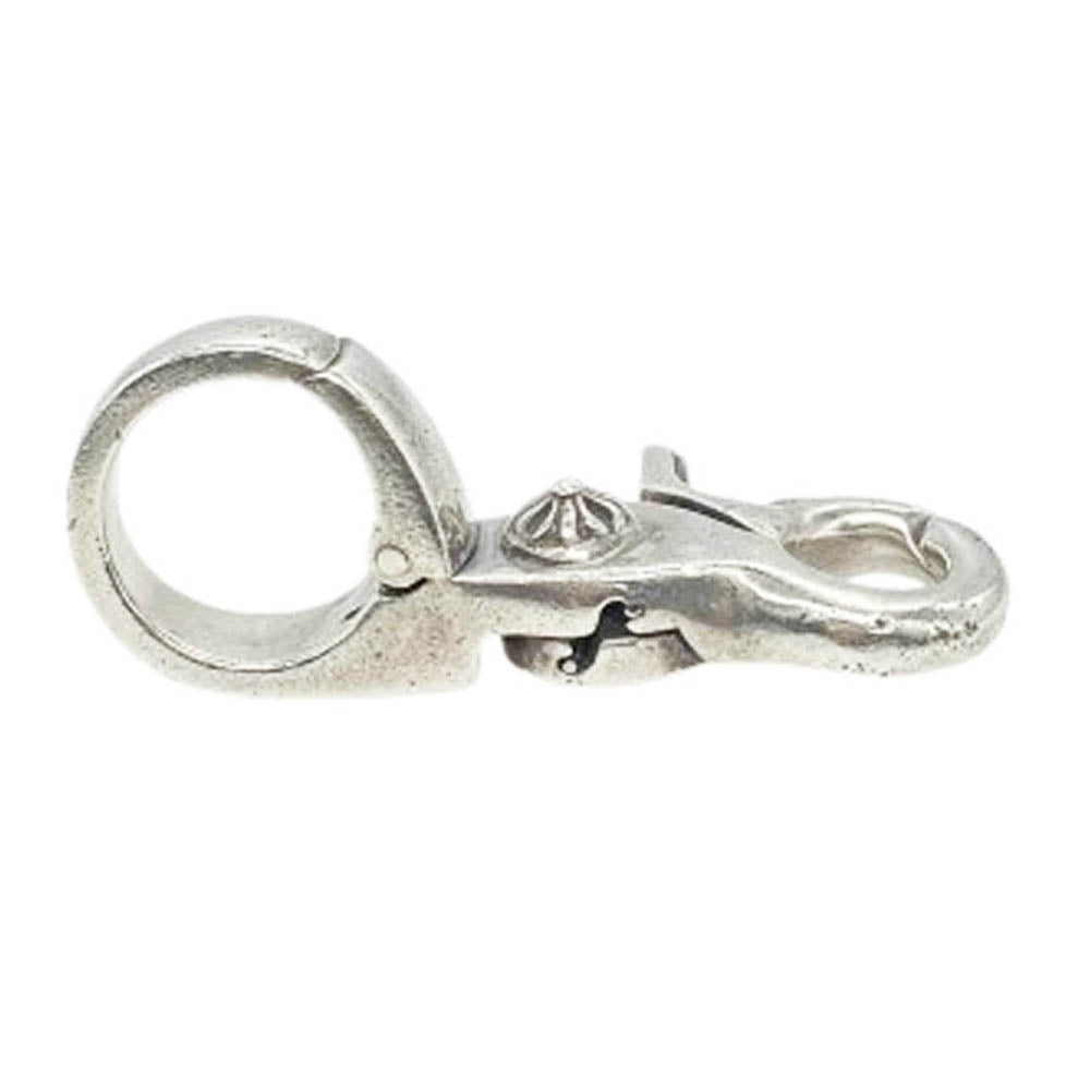 CHROME HEARTS クロムハーツ（原本有） QUICK CLIP CROSS BALL クイッククリップ クロスボール シルバークリップ シルバー系【中古】
