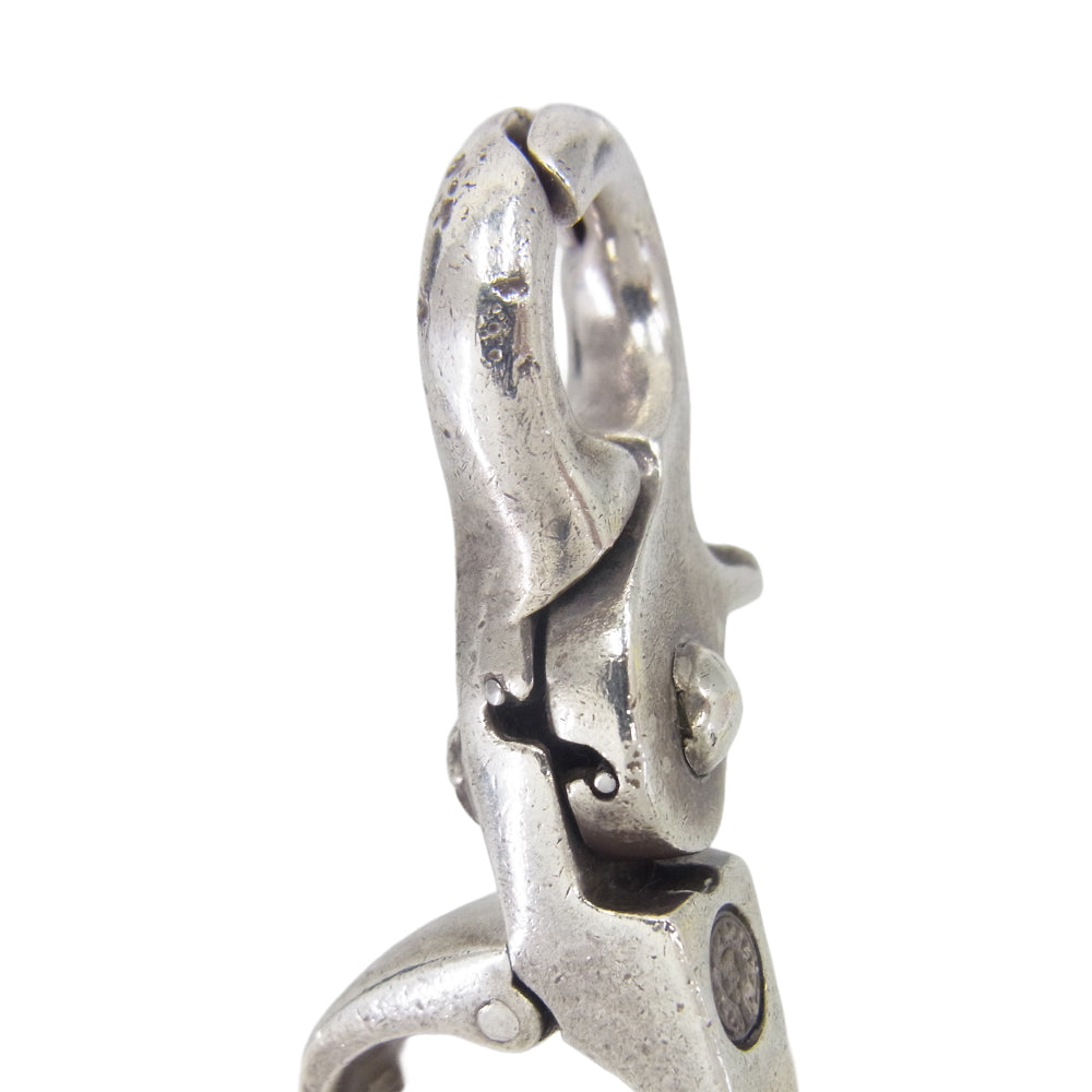 CHROME HEARTS クロムハーツ（原本有） QUICK CLIP CROSS BALL クイッククリップ クロスボール シルバークリップ シルバー系【中古】