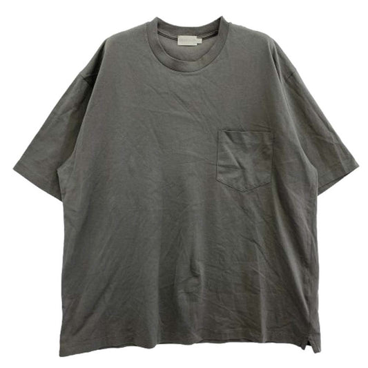 ハンドバーク ポケット付き 半袖 Tシャツ グレー系 S【中古】