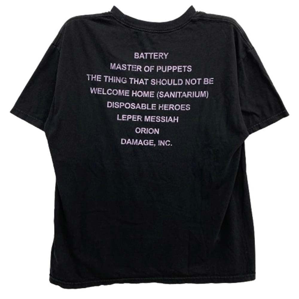 メタリカ コピーライト2017 MASTER OF PUPPETS Tシャツ ブラック系 XL【中古】