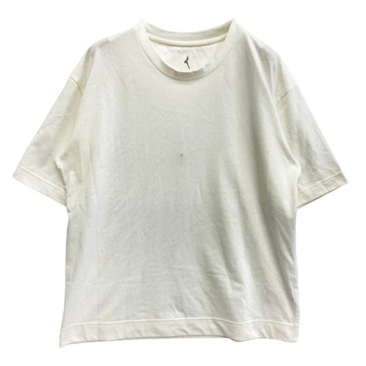 MARGARET HOWELL マーガレットハウエル 579-4154009 MIZUNO ミズノ COTTON POLYESTER JERSEY コットンポリエステル 半袖 Tシャツ ホワイト系 M【中古】