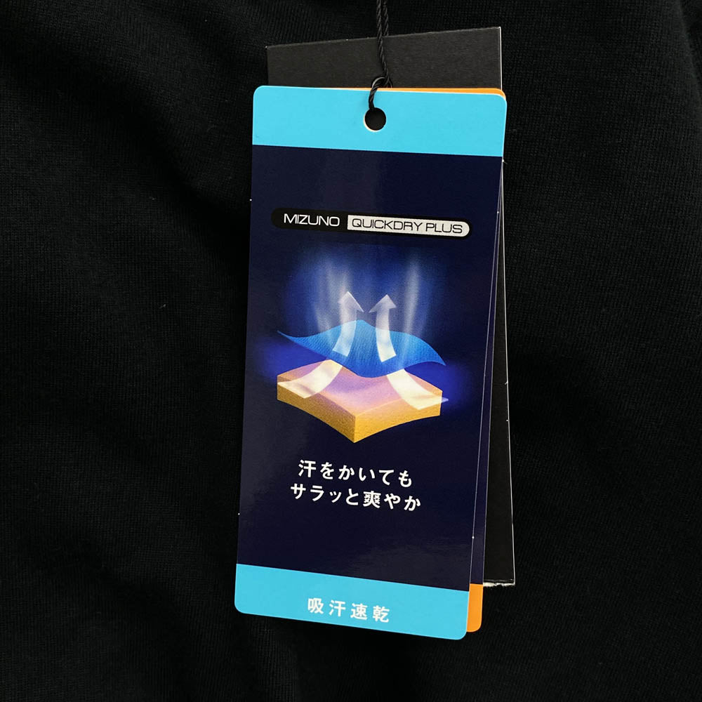 MARGARET HOWELL マーガレットハウエル 579-4154008 MIZUNO ミズノ COTTON POLYESTER JERSEY コットンポリエステル ノースリーブ ジャージー Tシャツ ブラック系 L【極上美品】【中古】