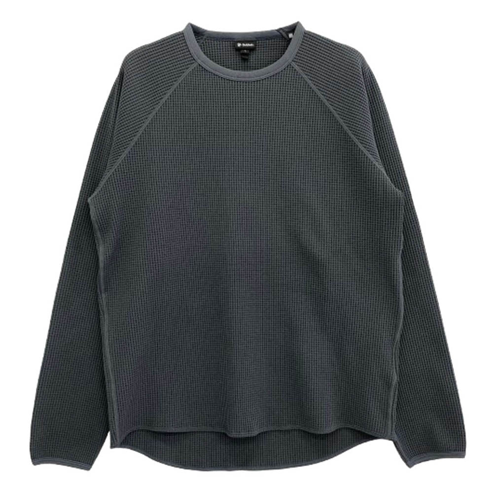Goldwin ゴールドウィン GM44106 ワッフル ライト サーマル Tシャツ 長袖 カットソー グレー グレー系 S【新古品】【未使用】【中古】