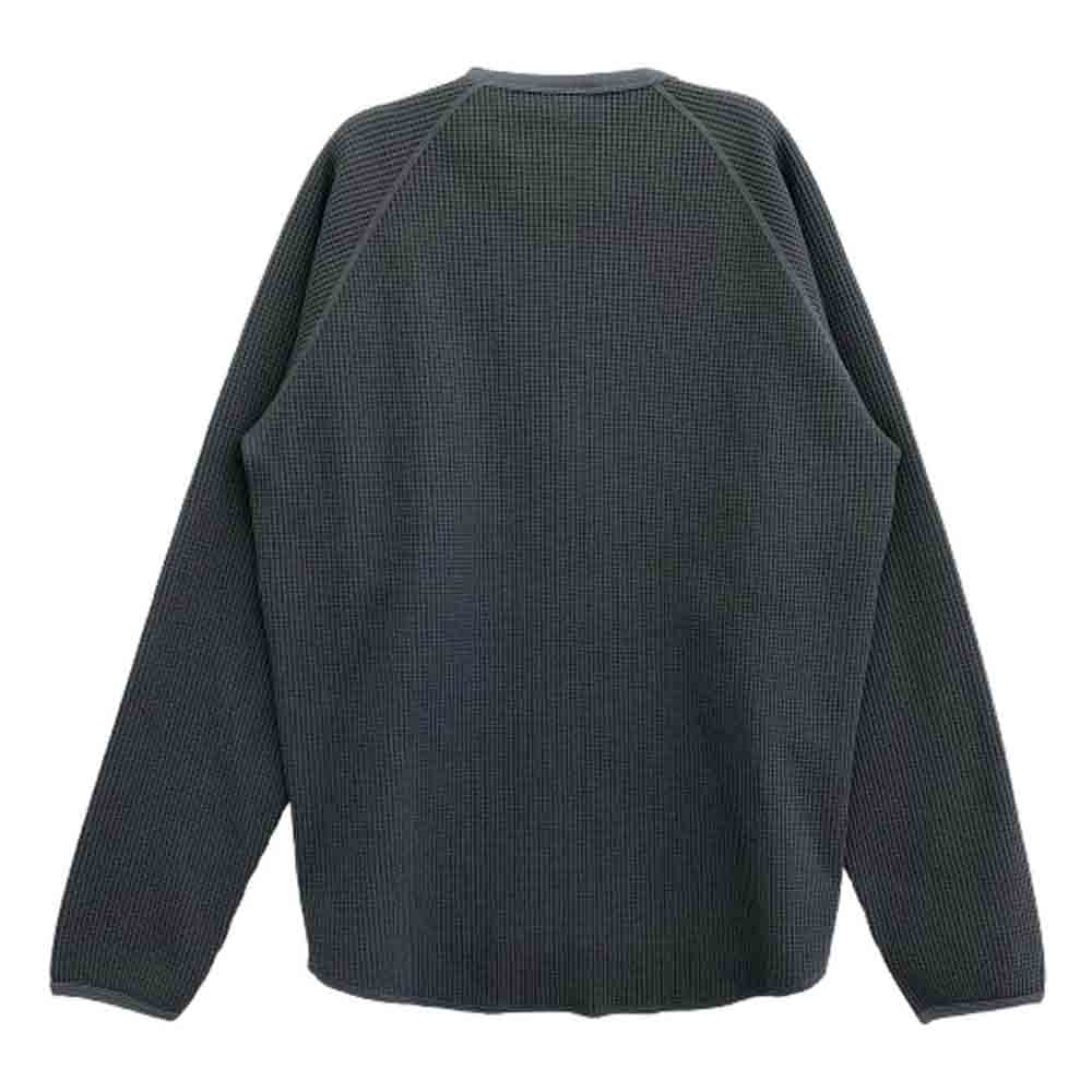 Goldwin ゴールドウィン GM44106 ワッフル ライト サーマル Tシャツ 長袖 カットソー グレー グレー系 S【新古品】【未使用】【中古】