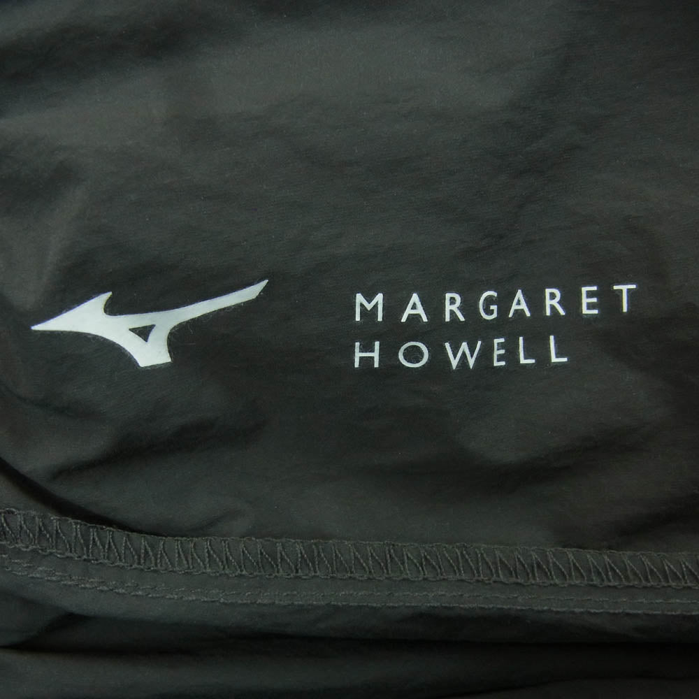 MARGARET HOWELL マーガレットハウエル 579-4145002 MIZUNO ミズノ LIGHTWEIGHT NYLON POPLIN ライトウェイト ナイロン ポプリン ドローコード パンツ グレー系 M【中古】