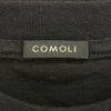 COMOLI コモリ 24SS Z01-05010 コットンジャージ 半袖 Tシャツ ブラック系 2【極上美品】【中古】