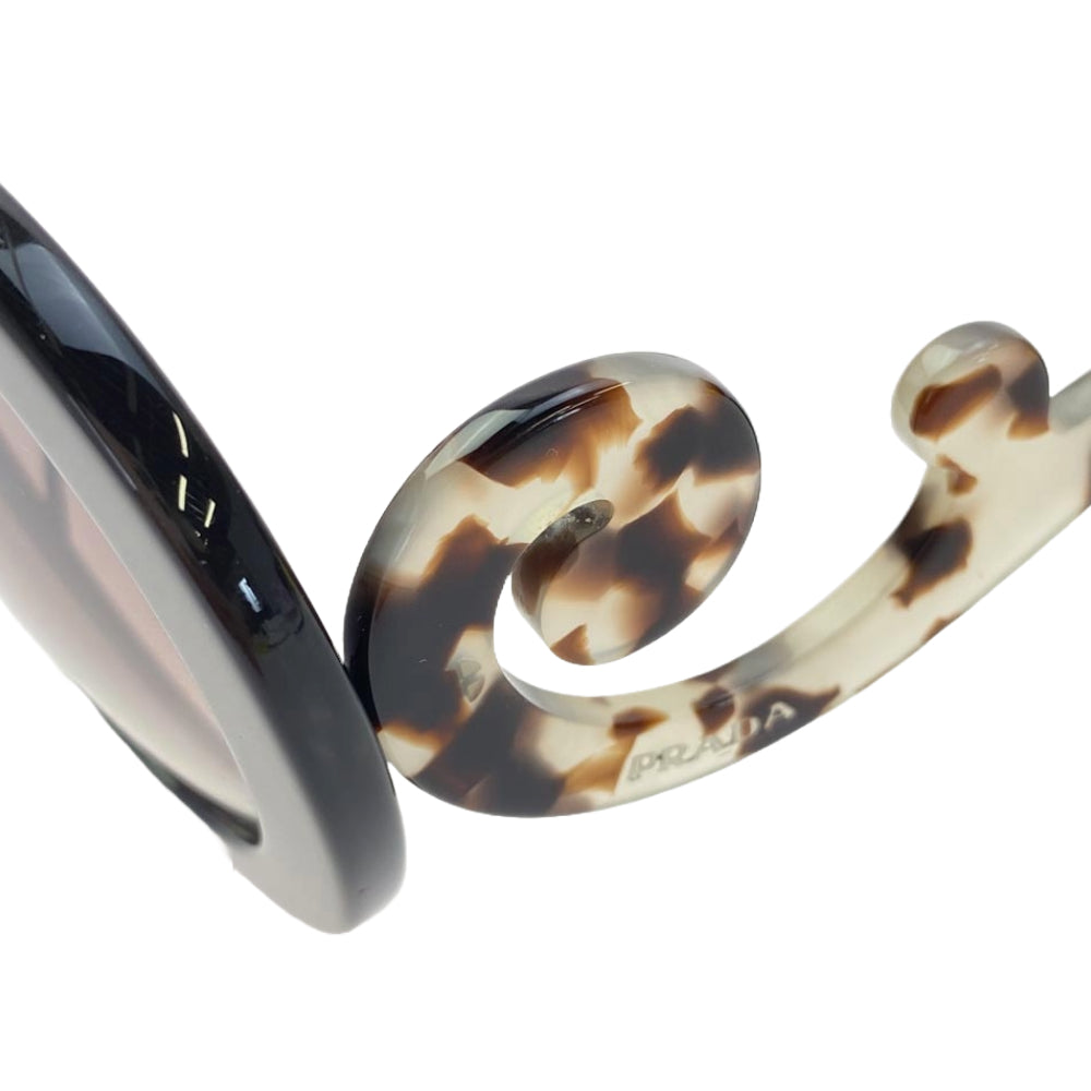 PRADA プラダ UAO4O0 Minimal Baroque オーバル サングラス アイウェア 55□22【中古】