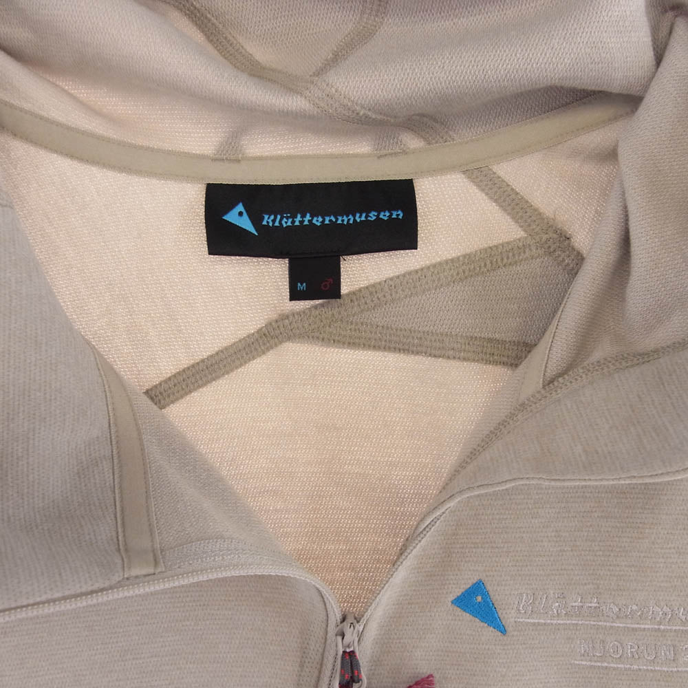 KLATTERMUSEN クレッタルムーセン njorun 2.0 ニョルン 2.0 フーディ ジャケット グレー系 M【極上美品】【中古】