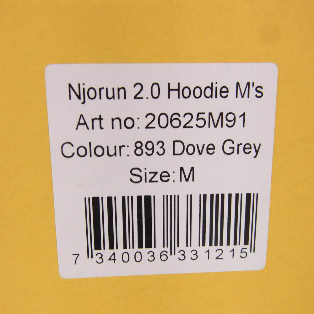 KLATTERMUSEN クレッタルムーセン njorun 2.0 ニョルン 2.0 フーディ ジャケット グレー系 M【極上美品】【中古】