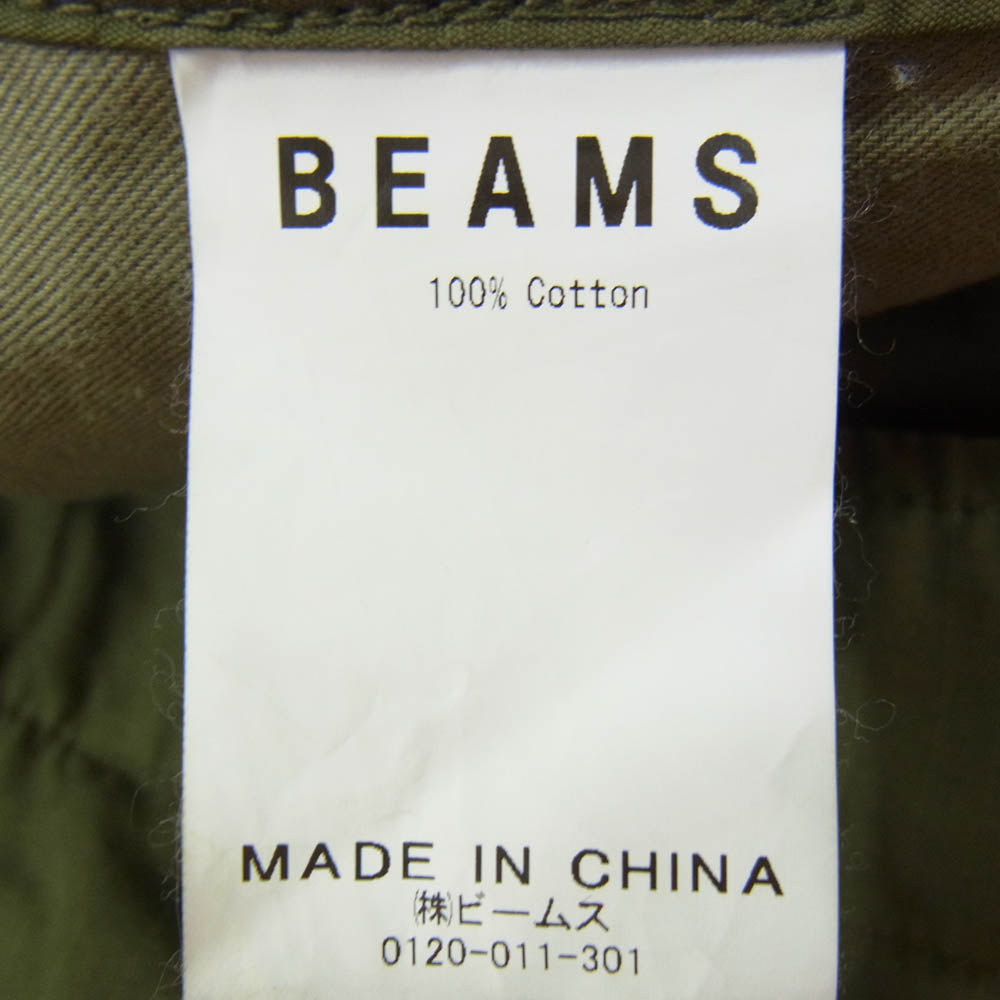 BEAMS ビームス 11-24-0104-791-22F-SP050 SSZ MIL 6PKT CARGO エスエスズィー 6ポケット コットン リップ ストップ カーゴ パンツ カーキ系 M【中古】