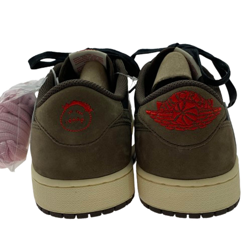 NIKE AIR JORDAN ナイキ ジョーダン CQ4277-001 フェイクバスターズ鑑定済 Travis Scott Air Jordan 1 Low OG SP T Black Dark Mocha トラヴィススコット エア ジョーダン ロー ブラック ダーク モカ ブラック系 ダークブラウン系 27.0【新古品】【未使用】【中古】