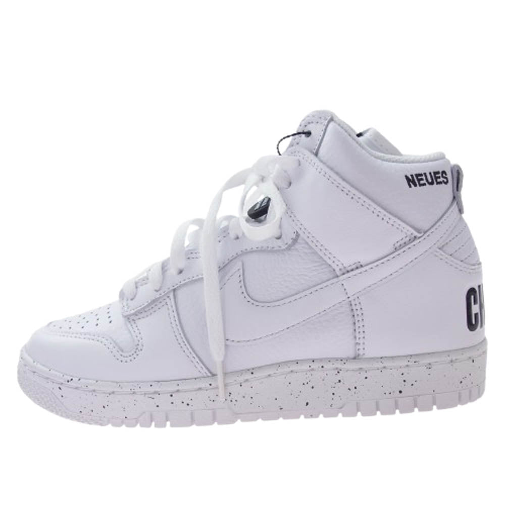 NIKE ナイキ DQ4121-100 UNDERCOVER Dunk High Chaos White アンダーカバー ダンク ハイ カオス ホワイト ホワイト系 24.5cm【極上美品】【中古】