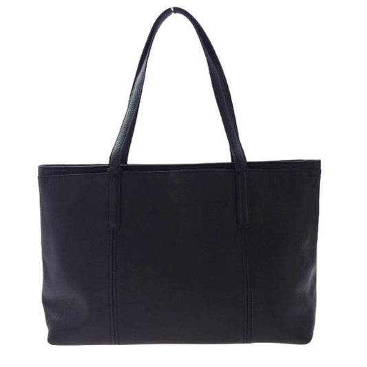aniary アニアリ 07-02011 Shrink Leather シュリンク レザー トート ビジネス バッグ ブラック系【極上美品】【中古】
