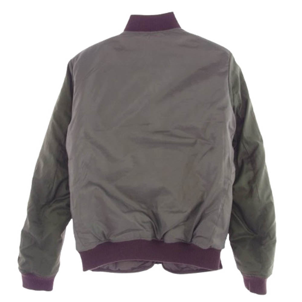 G-STAR ジースター 82153D CLACKBY REVERSIBLE BOMBER リーバーシブル ボンバー ジャケット カーキ系 M【中古】