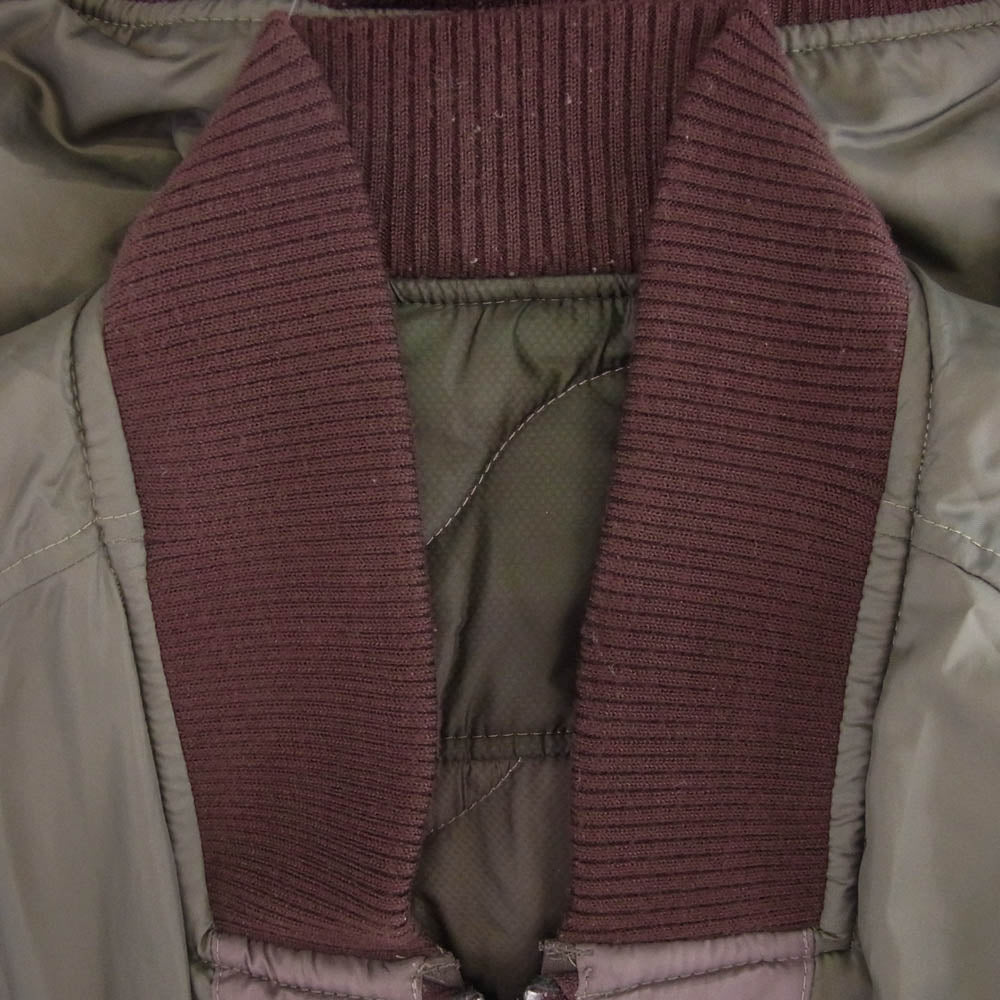 G-STAR ジースター 82153D CLACKBY REVERSIBLE BOMBER リーバーシブル ボンバー ジャケット カーキ系 M【中古】