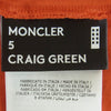 MONCLER モンクレール 22SS H109H8C00001 809E3 GENIUS ジーニアス CRAIG GREEN Jersey Graphic Print T-Shirt 半袖 Tシャツ オレンジ系 L【中古】