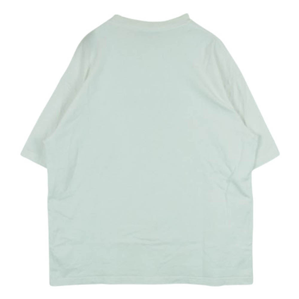 BALENCIAGA バレンシアガ 21SS 612966 TIV54 ニュー コピーライト プリント クルーネック 半袖 Tシャツ ホワイト系 M【中古】