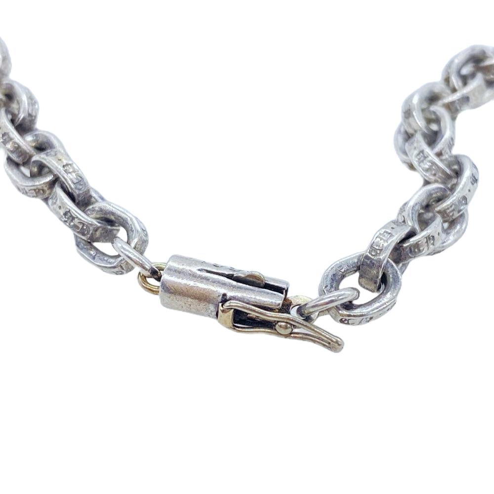 CHROME HEARTS クロムハーツ（原本無） PAPER CHAIN 18inch ペーパーチェーン 18インチ ネックレス シルバー系【中古】