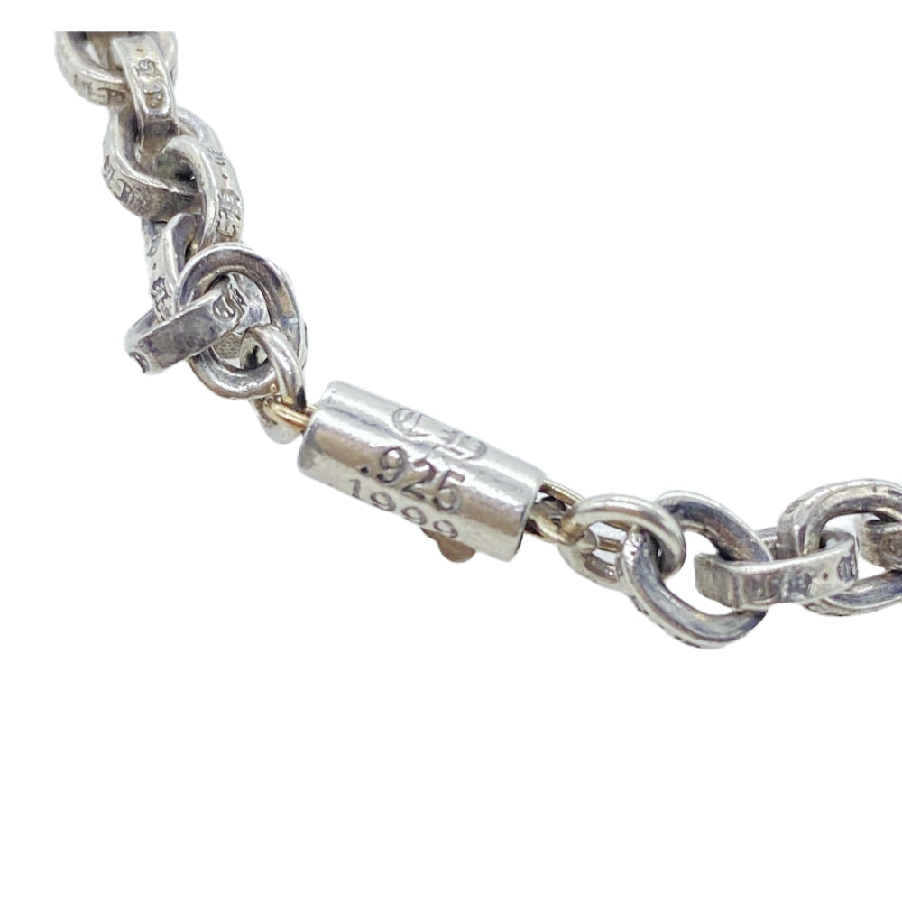 CHROME HEARTS クロムハーツ（原本無） PAPER CHAIN 18inch ペーパーチェーン 18インチ ネックレス シルバー系【中古】