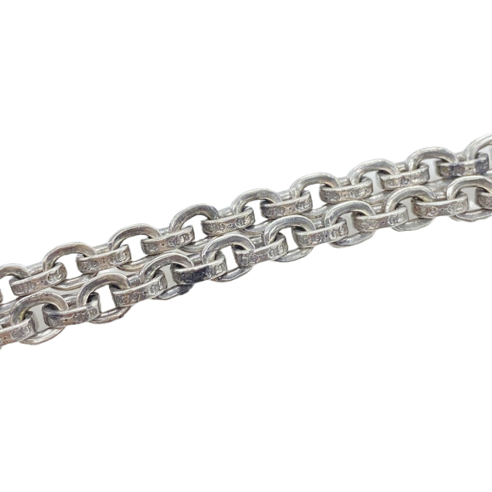 CHROME HEARTS クロムハーツ（原本無） PAPER CHAIN 18inch ペーパーチェーン 18インチ ネックレス シルバー系【中古】