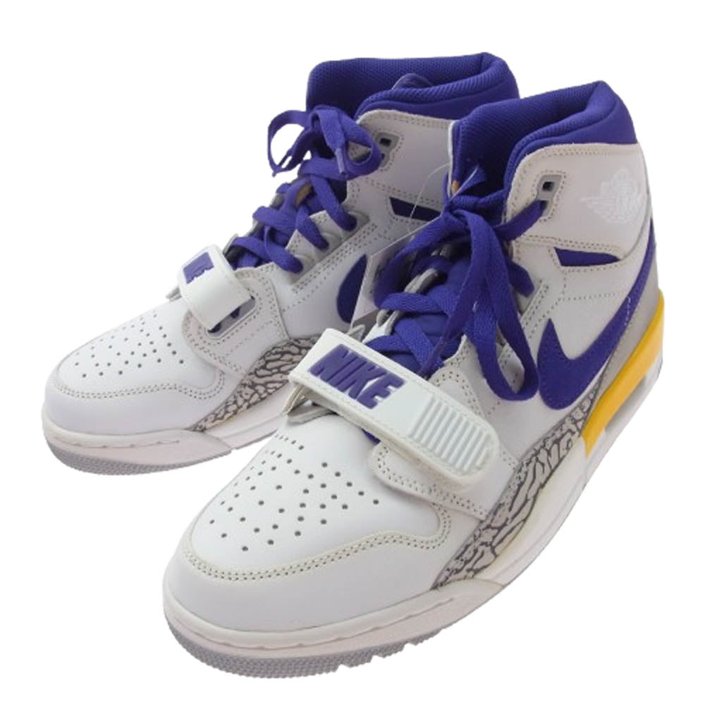 NIKE ナイキ AV3922-157 Air Jordan Legacy 312 Lakers エア ジョーダン レガシー312 レイカーズ ホワイト系 パープル系 26.5cm【中古】