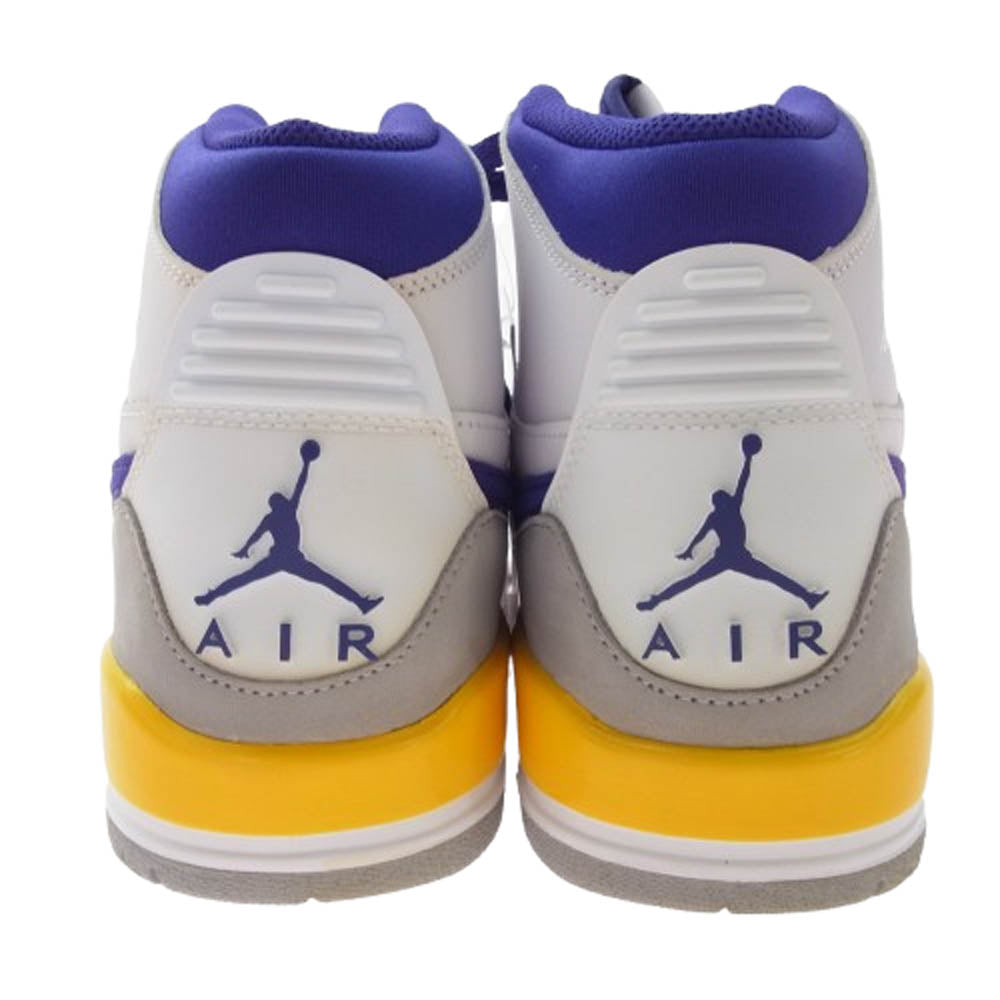 NIKE ナイキ AV3922-157 Air Jordan Legacy 312 Lakers エア ジョーダン レガシー312 レイカーズ ホワイト系 パープル系 26.5cm【中古】