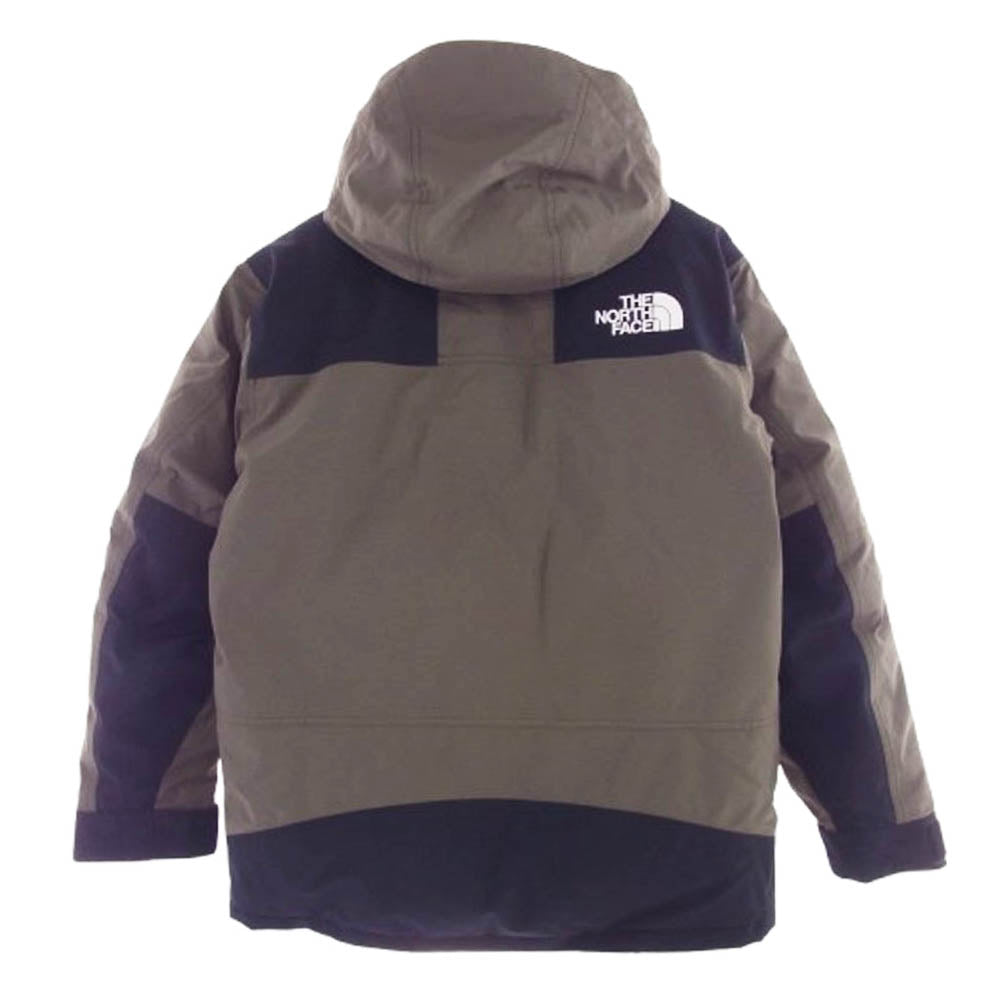 THE NORTH FACE ノースフェイス ND91930 GORE-TEX MOUNTAIN DOWN JACKET ゴアテックス マウンテン ダウン ジャケット カーキ系 S【中古】