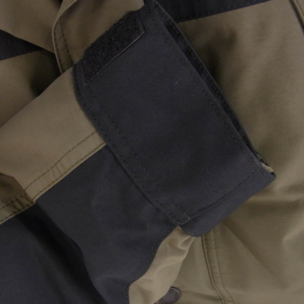 THE NORTH FACE ノースフェイス ND91930 GORE-TEX MOUNTAIN DOWN JACKET ゴアテックス マウンテン ダウン ジャケット カーキ系 S【中古】