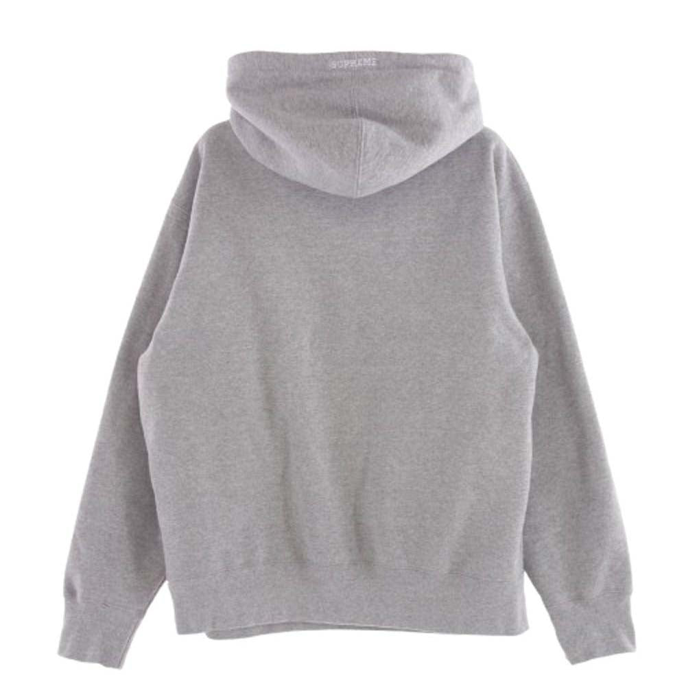 Supreme シュプリーム 22AW RN101837 CA38135 S Logo Hooded Sweatshirt エス ロゴ フーデッド スウェット シャツ デビル ツノ パーカー グレー系 S【中古】