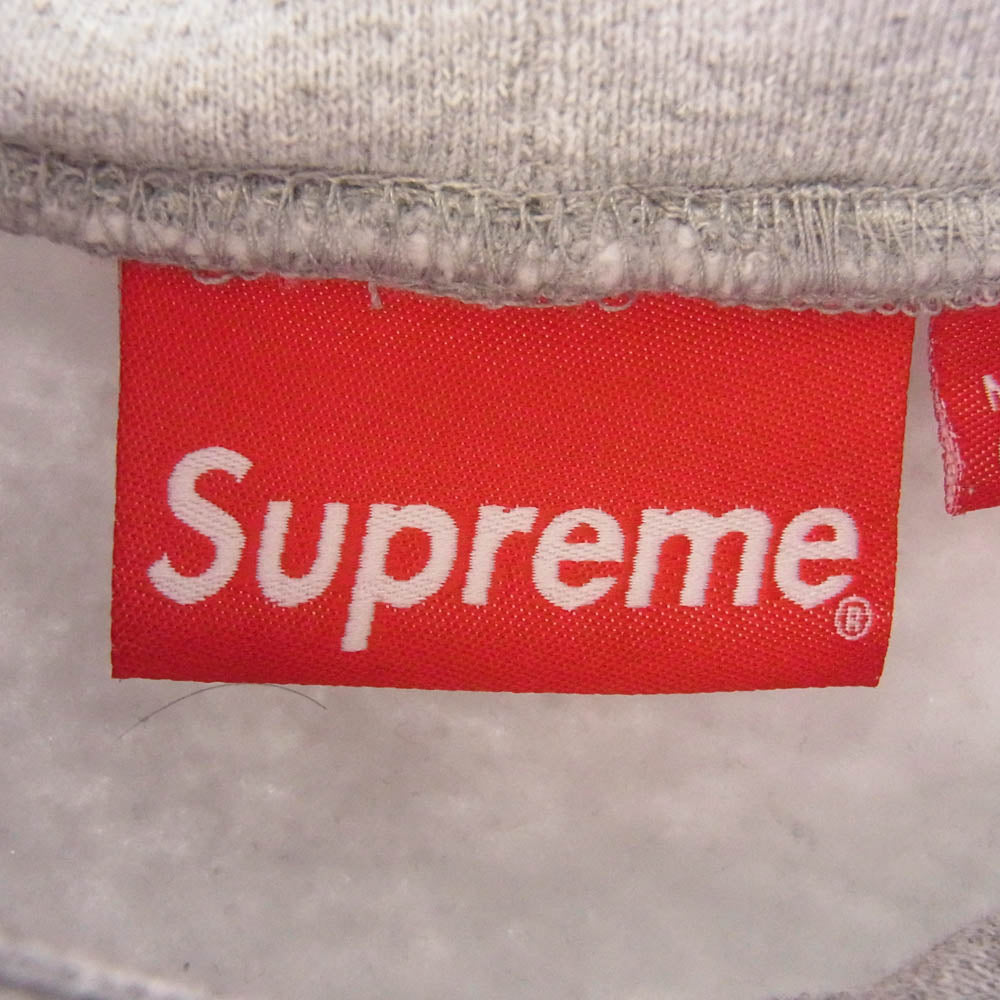 Supreme シュプリーム 22AW RN101837 CA38135 S Logo Hooded Sweatshirt エス ロゴ フーデッド スウェット シャツ デビル ツノ パーカー グレー系 S【中古】