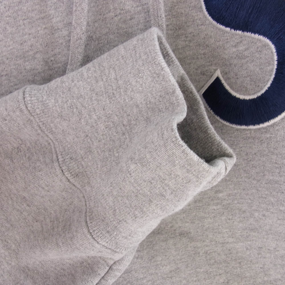Supreme シュプリーム 22AW RN101837 CA38135 S Logo Hooded Sweatshirt エス ロゴ フーデッド スウェット シャツ デビル ツノ パーカー グレー系 S【中古】