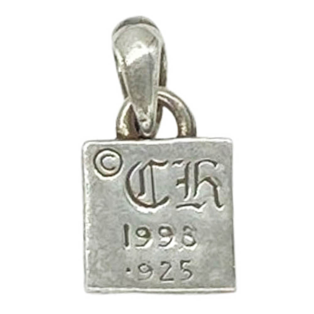 CHROME HEARTS クロムハーツ（原本無） FRAMED HEART フレームド ハート チャーム ペンダントトップ シルバー系【中古】