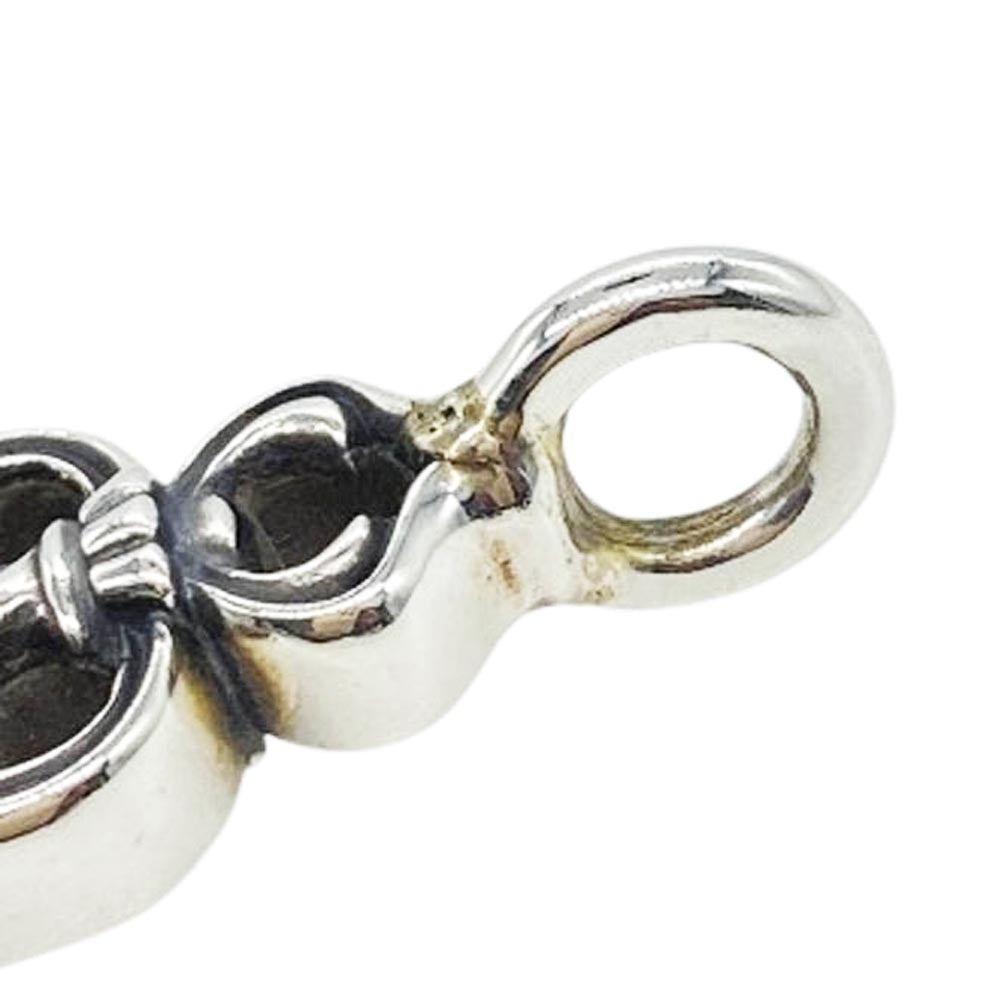 CHROME HEARTS クロムハーツ（原本有） DOUBLE DAGGER ダブル ダガー ペンダント トップ シルバー系【中古】